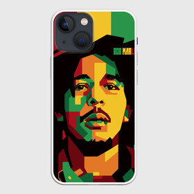 Чехол для iPhone 13 mini с принтом Ямайка, Боб Марли в Екатеринбурге,  |  | bob marley | reggae | регги