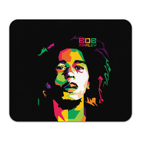 Коврик прямоугольный с принтом Ямайка, Боб Марли в Екатеринбурге, натуральный каучук | размер 230 х 185 мм; запечатка лицевой стороны | reggae | регги