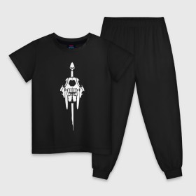 Детская пижама хлопок с принтом Far Cry Primal 2 в Екатеринбурге, 100% хлопок |  брюки и футболка прямого кроя, без карманов, на брюках мягкая резинка на поясе и по низу штанин
 | Тематика изображения на принте: 