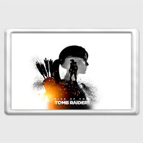 Магнит 45*70 с принтом Rise of the Tomb Raider 1 в Екатеринбурге, Пластик | Размер: 78*52 мм; Размер печати: 70*45 | rise of the tomb raider | tomb raider | восхождение расхитительницы гробниц | расхитительница гробниц