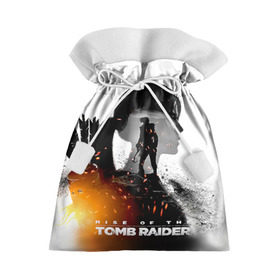 Подарочный 3D мешок с принтом Rise of the Tomb Raider 1 в Екатеринбурге, 100% полиэстер | Размер: 29*39 см | Тематика изображения на принте: rise of the tomb raider | tomb raider | восхождение расхитительницы гробниц | расхитительница гробниц