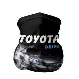 Бандана-труба 3D с принтом Toyota Drive в Екатеринбурге, 100% полиэстер, ткань с особыми свойствами — Activecool | плотность 150‒180 г/м2; хорошо тянется, но сохраняет форму | crown | toyota | авто | автомобиль | краун | машина | тачка | тойота