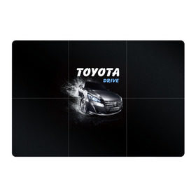 Магнитный плакат 3Х2 с принтом Toyota Drive в Екатеринбурге, Полимерный материал с магнитным слоем | 6 деталей размером 9*9 см | crown | toyota | авто | автомобиль | краун | машина | тачка | тойота