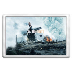 Магнит 45*70 с принтом Battlefield 1 в Екатеринбурге, Пластик | Размер: 78*52 мм; Размер печати: 70*45 | батла | батлфилд