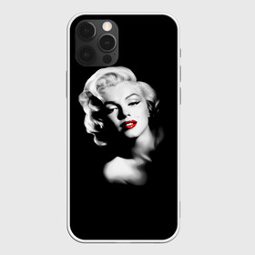 Чехол для iPhone 12 Pro с принтом Мэрилин Монро в Екатеринбурге, силикон | область печати: задняя сторона чехла, без боковых панелей | marilyn monroe | актриса | блондинка | губы | звезда | кино | певица