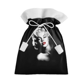 Подарочный 3D мешок с принтом Мэрилин Монро в Екатеринбурге, 100% полиэстер | Размер: 29*39 см | Тематика изображения на принте: marilyn monroe | актриса | блондинка | губы | звезда | кино | певица