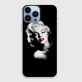 Чехол для iPhone 13 Pro Max с принтом Мэрилин Монро в Екатеринбурге,  |  | Тематика изображения на принте: marilyn monroe | актриса | блондинка | губы | звезда | кино | певица