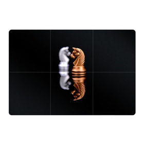 Магнитный плакат 3Х2 с принтом Ход конём в Екатеринбурге, Полимерный материал с магнитным слоем | 6 деталей размером 9*9 см | 64 | chess | игра | конь | спорт | фигура | шахматы