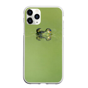 Чехол для iPhone 11 Pro матовый с принтом Лягушка в Екатеринбурге, Силикон |  | Тематика изображения на принте: болото | жаба | животные | лягушка