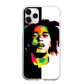 Чехол для iPhone 11 Pro Max матовый с принтом Bob Marley в Екатеринбурге, Силикон |  | боб марли | поп арт