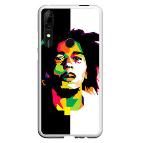 Чехол для Honor P Smart Z с принтом Bob Marley в Екатеринбурге, Силикон | Область печати: задняя сторона чехла, без боковых панелей | боб марли | поп арт