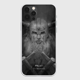 Чехол для iPhone 12 Pro Max с принтом Олаф в Екатеринбурге, Силикон |  | Тематика изображения на принте: league of legends | lol | olaf | viking | викинг | лига легенд | лол | олаф