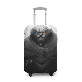 Чехол для чемодана 3D с принтом Rengar LoL в Екатеринбурге, 86% полиэфир, 14% спандекс | двустороннее нанесение принта, прорези для ручек и колес | league of legends | lol | rengar | лига легенд | лол | ренгар | тигр