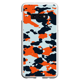 Чехол для Samsung S10E с принтом Asiimov camouflage в Екатеринбурге, Силикон | Область печати: задняя сторона чехла, без боковых панелей | Тематика изображения на принте: камуфляж | контр страйк | контра