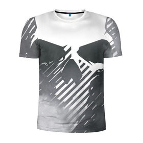 Мужская футболка 3D спортивная с принтом Tom Clancy`s Ghost Recon в Екатеринбурге, 100% полиэстер с улучшенными характеристиками | приталенный силуэт, круглая горловина, широкие плечи, сужается к линии бедра | 