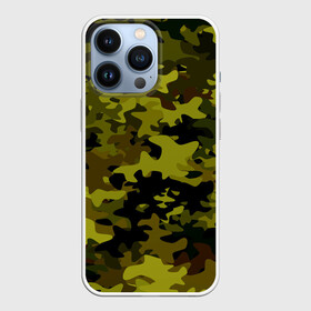 Чехол для iPhone 13 Pro с принтом Camouflage в Екатеринбурге,  |  | камуфляж | хаки