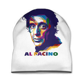Шапка 3D с принтом Al Pacino в Екатеринбурге, 100% полиэстер | универсальный размер, печать по всей поверхности изделия | актёр | аль пачино | артист | звезда | кино | киноактёр | кинозвезда | кинофильм | роль