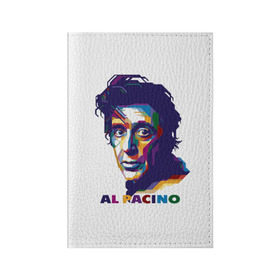 Обложка для паспорта матовая кожа с принтом Al Pacino в Екатеринбурге, натуральная матовая кожа | размер 19,3 х 13,7 см; прозрачные пластиковые крепления | актёр | аль пачино | артист | звезда | кино | киноактёр | кинозвезда | кинофильм | роль