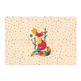 Магнитный плакат 3Х2 с принтом Осенняя лисичка в Екатеринбурге, Полимерный материал с магнитным слоем | 6 деталей размером 9*9 см | animal | beast | cat | fox | kitty | nature | orange | животное | зверь | кот | котик | кошка | лиса | лисичка | оранжевая | осень | природа