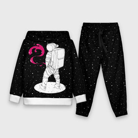 Детский костюм 3D (с толстовкой) с принтом Космическая струя в Екатеринбурге,  |  | astronaut | cosmonaut | cosmos | galaxy | planet | space | star | universe | астронавт | вселенная | галактика | гравитация | звезды | космонавт | космос | планета | прикол