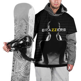 Накидка на куртку 3D с принтом Brazzers в Екатеринбурге, 100% полиэстер |  | brazzers