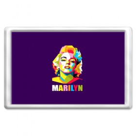 Магнит 45*70 с принтом Marilyn Monroe в Екатеринбурге, Пластик | Размер: 78*52 мм; Размер печати: 70*45 | marilyn monroe | актриса | звезда | кино | мэрилин монро | певица