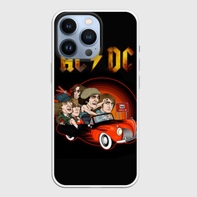 Чехол для iPhone 13 Pro с принтом AC DC 5 в Екатеринбурге,  |  | 