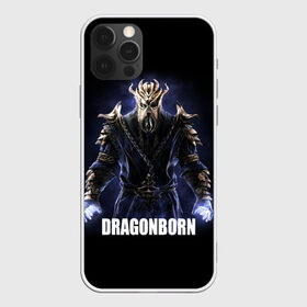 Чехол для iPhone 12 Pro Max с принтом Dragonborn в Екатеринбурге, Силикон |  | game | the elder scrolls v: skyrim | драконорожденный | игра | игрок