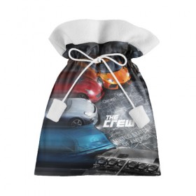 Подарочный 3D мешок с принтом The CREW в Екатеринбурге, 100% полиэстер | Размер: 29*39 см | car | crew | dirt | grid | nfs | гонки | машина | нфс