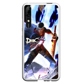 Чехол для Honor P Smart Z с принтом Devil May Cry в Екатеринбурге, Силикон | Область печати: задняя сторона чехла, без боковых панелей | devil | данте | дьявол | слэшер