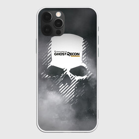 Чехол для iPhone 12 Pro с принтом Ghost Recon в Екатеринбурге, силикон | область печати: задняя сторона чехла, без боковых панелей | tom clancy’s | череп