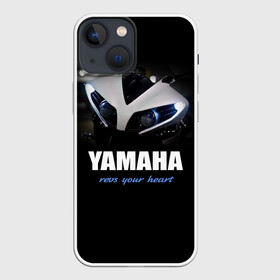 Чехол для iPhone 13 mini с принтом Yamaha в Екатеринбурге,  |  | yamaha | yzf | байк | байкер | мото | мотоцикл | мотоциклист | ямаха