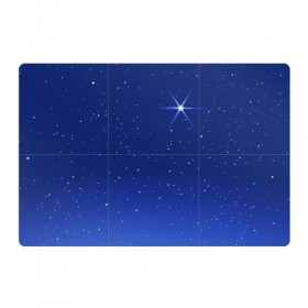 Магнитный плакат 3Х2 с принтом Звезда пленительного счастья в Екатеринбурге, Полимерный материал с магнитным слоем | 6 деталей размером 9*9 см | блеск | галактика | звёзды | космос | лучи | небо | ночь