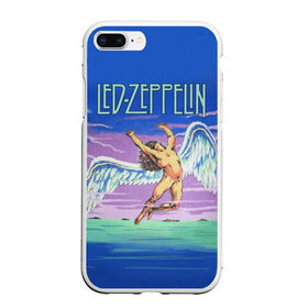 Чехол для iPhone 7Plus/8 Plus матовый с принтом Led Zeppelin 2 в Екатеринбурге, Силикон | Область печати: задняя сторона чехла, без боковых панелей | led zeppelin | лед зеппелин | роберт плант