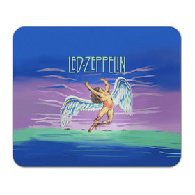 Коврик прямоугольный с принтом Led Zeppelin 2 в Екатеринбурге, натуральный каучук | размер 230 х 185 мм; запечатка лицевой стороны | Тематика изображения на принте: led zeppelin | лед зеппелин | роберт плант