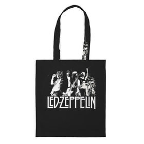 Сумка 3D повседневная с принтом Led Zeppelin 4 в Екатеринбурге, 100% полиэстер | Плотность: 200 г/м2; Размер: 34×35 см; Высота лямок: 30 см | led zeppelin | лед зеппелин | роберт плант