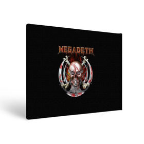 Холст прямоугольный с принтом Megadeth 5 в Екатеринбурге, 100% ПВХ |  | Тематика изображения на принте: megadeth | дирк вербурен | дэвид эллефсон | дэйв мастейн | кико лоурейро | мегадэт