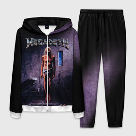 Мужской костюм 3D с принтом Megadeth 7 в Екатеринбурге, 100% полиэстер | Манжеты и пояс оформлены тканевой резинкой, двухслойный капюшон со шнурком для регулировки, карманы спереди | megadeth | дирк вербурен | дэвид эллефсон | дэйв мастейн | кико лоурейро | мегадэт
