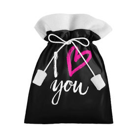 Подарочный 3D мешок с принтом Valentine`s Day, I Iove you в Екатеринбурге, 100% полиэстер | Размер: 29*39 см | 14 | february | holiday | i love you | love | valentines day | день святого валентина | люблю | любовь | праздник | тебя | февраль | я