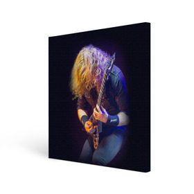 Холст квадратный с принтом Dave Mustaine в Екатеринбурге, 100% ПВХ |  | dave | megadeth | metal | mustaine | rattlehead | rock | thrash | vic | дейв | мастейн | мегадет | метал | рок | треш