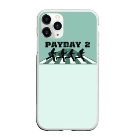 Чехол для iPhone 11 Pro матовый с принтом Payday 2 в Екатеринбурге, Силикон |  | game | payday | payday 2 | игра | игрок | компьютерные игры | маски