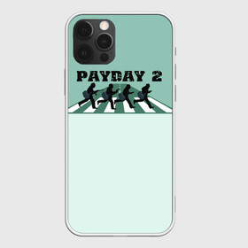 Чехол для iPhone 12 Pro с принтом Payday 2 в Екатеринбурге, силикон | область печати: задняя сторона чехла, без боковых панелей | game | payday | payday 2 | игра | игрок | компьютерные игры | маски