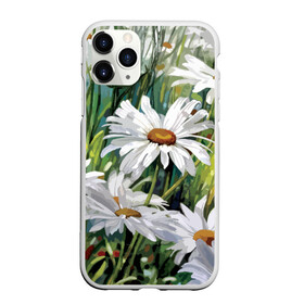 Чехол для iPhone 11 Pro матовый с принтом Ромашки в Екатеринбурге, Силикон |  | art | daisies | flowers | glade | meadow | summer | искусство | лето | луг | поляна | ромашки | цветы