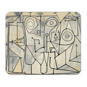 Коврик прямоугольный с принтом Пикассо в Екатеринбурге, натуральный каучук | размер 230 х 185 мм; запечатка лицевой стороны | пикассо