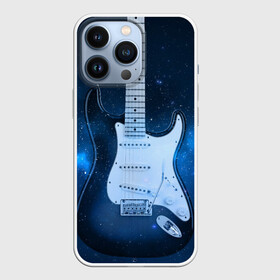 Чехол для iPhone 13 Pro с принтом Космическая гитара в Екатеринбурге,  |  | fender | stratocaster | вселенная | галактика | гитра | космос | музыка | рок | рокнрол | стратокастер | туманность | фендер | электро | электрогитара