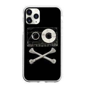 Чехол для iPhone 11 Pro матовый с принтом Pirate Music в Екатеринбурге, Силикон |  | Тематика изображения на принте: 80s | 90s | bone | dance | disco | music | pirate | retro | skelet | skull | tape | диско | кассета | кости | музыка | пират | ретро | скелет | череп