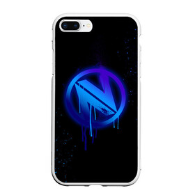 Чехол для iPhone 7Plus/8 Plus матовый с принтом csgo - EnVyUs (Black collection) в Екатеринбурге, Силикон | Область печати: задняя сторона чехла, без боковых панелей | cs | csgo | envyus | го | кс