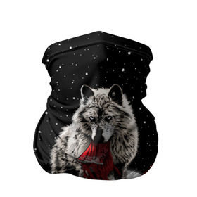 Бандана-труба 3D с принтом Серый волк в Екатеринбурге, 100% полиэстер, ткань с особыми свойствами — Activecool | плотность 150‒180 г/м2; хорошо тянется, но сохраняет форму | angry | animal | beast | heaven | moon | night | rage | sky | star | wild | wolf | волк | дикий | животное | звезды | зверь | злость | красная шапочка | луна | небеса | небо | ночь | сказка | ярость