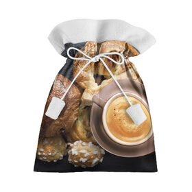 Подарочный 3D мешок с принтом Приятный завтрак в Екатеринбурге, 100% полиэстер | Размер: 29*39 см | 