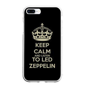 Чехол для iPhone 7Plus/8 Plus матовый с принтом Led Zeppelin в Екатеринбурге, Силикон | Область печати: задняя сторона чехла, без боковых панелей | led zeppelin